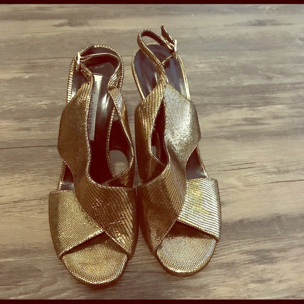 Gold Shoes
